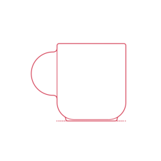 Objects Coffee Mugs Felt Fat Espresso Cup Icon Svg Vector, Free Vectors File